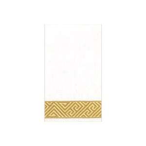   : Greek Key Border Ivory Christmas Party Guest Towels: Home & Kitchen