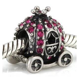  Bling Jewelry .925 Sterling Silver Cinderella Pumpkin Carriage 