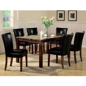 Coaster Furniture Telegraph Dining Room Set with Two Chair Choices 