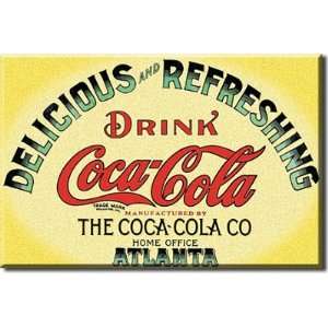 2x3) Coca Cola Coke Delicious Refreshing Locker Refrigerator Magnet 