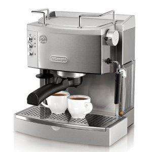 DeLonghi EC702 15 Bar Pump Espresso Maker, Stainless  