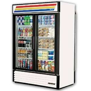  Commercial Refrigerator, Glass Door Merchandiser, Rear 