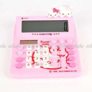 Hello Kitty Basic Desktop Electronic Calculator E1GKBD  