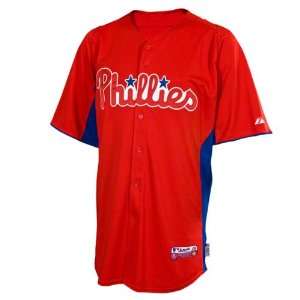 Philadelphia Phillies Customized Authentic Cool Base Batting Practice 