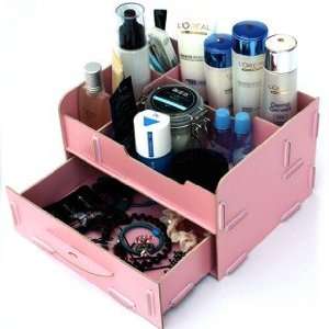  Cosmetics Storage Box pink Beauty