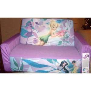 Disney Fairies Tinker Bell, Pull Out. Slumber Bed, Foam, Light Weight 