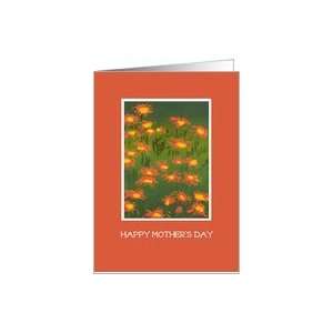  Mothers Day Card, Red Daisies Card Health & Personal 