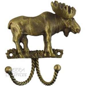   Lifestyles 681049 Antique Brass Decorative Hooks: Home Improvement