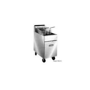   OP 75lb Open Pot Gas Stainless Steel Deep Fat Fryer