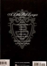 Jonas Brothers A Little Bit Longer   Easy Piano Soft Cover Book