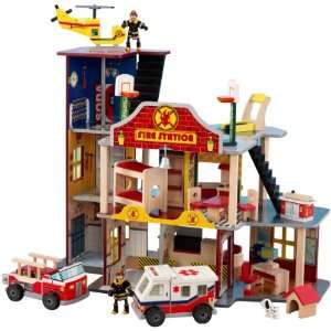  Kidkraft Deluxe Fire Rescue Set Toys & Games