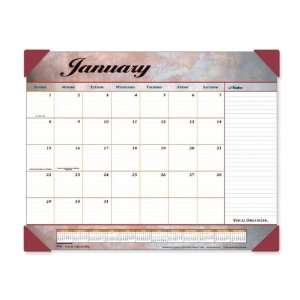   Organizer Marble Look Desk Pad Calendar   AAG89702