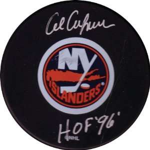  Al Arbour New York Islanders Autographed Hockey Puck 