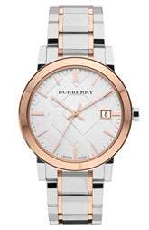 Burberry Timepieces Large Check Stamped Bracelet Watch $595.00