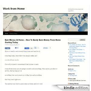  Work At Home Kindle Store admin/thomas rutledge