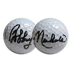  Bobby Nichols Autographed Golf Ball   Autographed Golf 