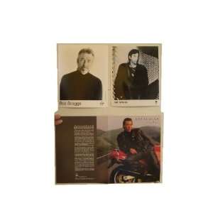 Boz Scaggs Press Kit and 2 Photos Other Roads