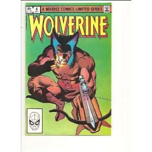 Wolverine #4 Frank Miller Chris Claremont Mini series 