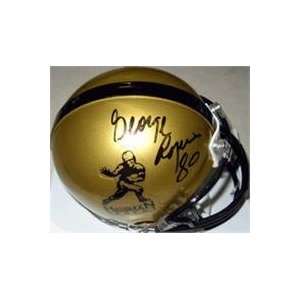  George Rogers autographed Football Mini Helmet (Heisman 