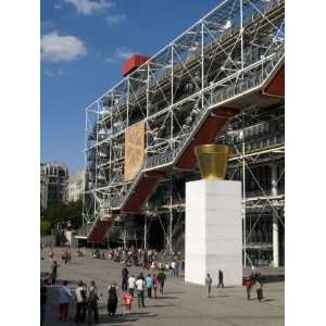 Centre Georges Pompidou, Beaubourg, Paris, France, Europe Photographic 