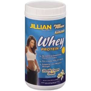 Pure Protein Jillian Michaels Vanilla Cream Shake Whey Protein Powder 