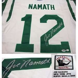  Signed Joe Namath Jersey   Mitchell & Ness Auth 69 SB 