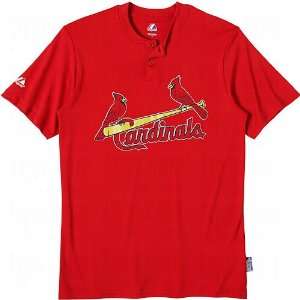 St. Louis Cardinals Two Button Officially Licensed MLB Jersey Adult X 