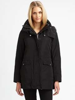 Burberry Brit   Convertible Hooded Jacket