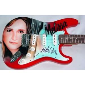  Melissa Etheridge Autographed Signed Custom Airbrush 