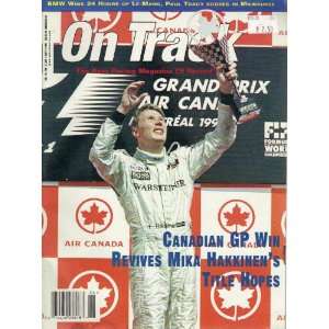   AUTO RACING JULY 1 JULY 15, 1999 VOL. 19, NO. 12 MIKA HAKKINEN COVER