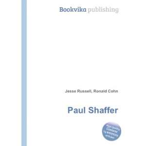 Paul Shaffer Ronald Cohn Jesse Russell  Books