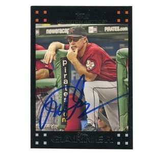 Phil Garner Autographed/Signed 2007 Topps Card:  Sports 