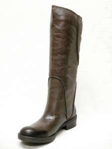   SIMPSON VICTORYA DISTRESSED BROWN LEATHER EQUESTRIAN RIDING BOOT 7.5