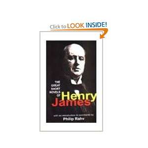  Great Short Novels of Henry James (9788172240899) Philip Rahv Books
