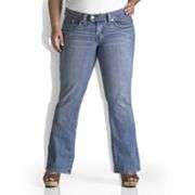 Levis 542 Trouser Flare Jeans Womens Plus