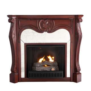 SEI Bordeaux Ventless Gel Fuel Fireplace Cherry BJ9421G  