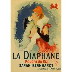  GIRL LA DIAPHANE SARAH BERNHARD OPERA PARIS FRENCH VINTAGE 