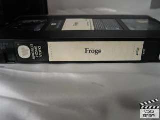Frogs VHS Ray Milland, Sam Elliott, Joan Van Ark  