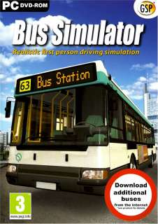BUS SIMULATOR * PC SIMS GAME * BRAND NEW 5016488117579  