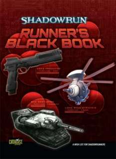 Runners Black Book Shadowrun Hardcover Roleplaying Supplement 
