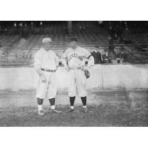   Wilbert Robinson, Brooklyn NL, & Tris Speaker, Cleveland AL baseball
