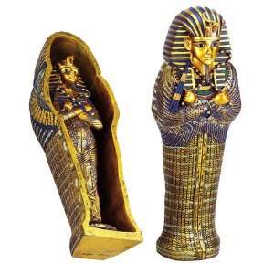  Large King Tut Coffin with Tut