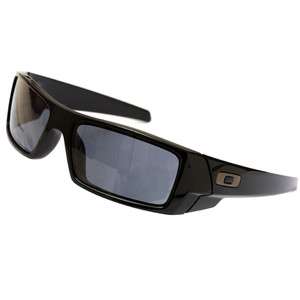 Oakley Gascan Polished Black Frame,Grey Lens Military HDO Sunglasses 
