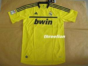   12 REAL MADRID Home Goalkeeper GK Soccer Jersey Football Shirt  