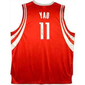 Yao Ming Houston Rockets Autographed Away Jersey
