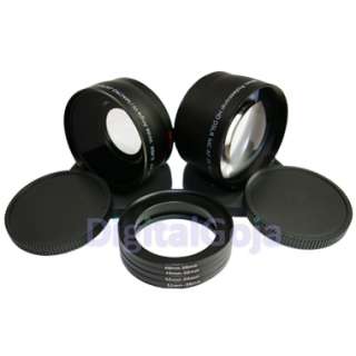 45X WIDE ANGLE LENS+ FILTER KIT FOR CANON T3I 600D  