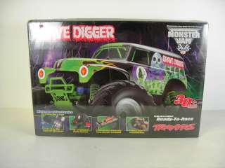 Traxxas 1/10 Grave Digger 2WD Monster Truck RTR 3602A  