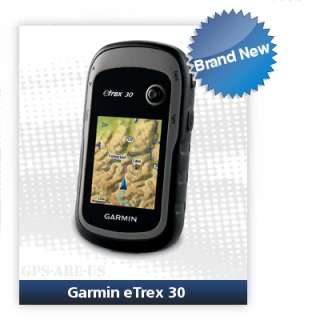 BRAND NEW GARMIN ETREX 30 HANDHELD HIKING GPS 753759975906  