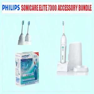   Sonicare Elite 7300 Electric Toothbrush and Accessory Kit Electronics