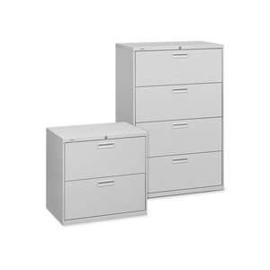 HON Company Products   4 Drawer Lateral Filing Cabinet, 30x19 1/4x53 